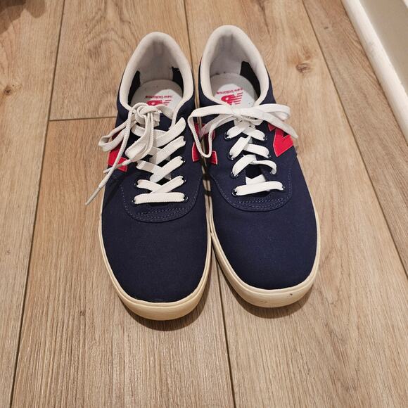 New Balance All Coast '55 Navy Red Sneakers Size 9.5 - Picture 1 of 8